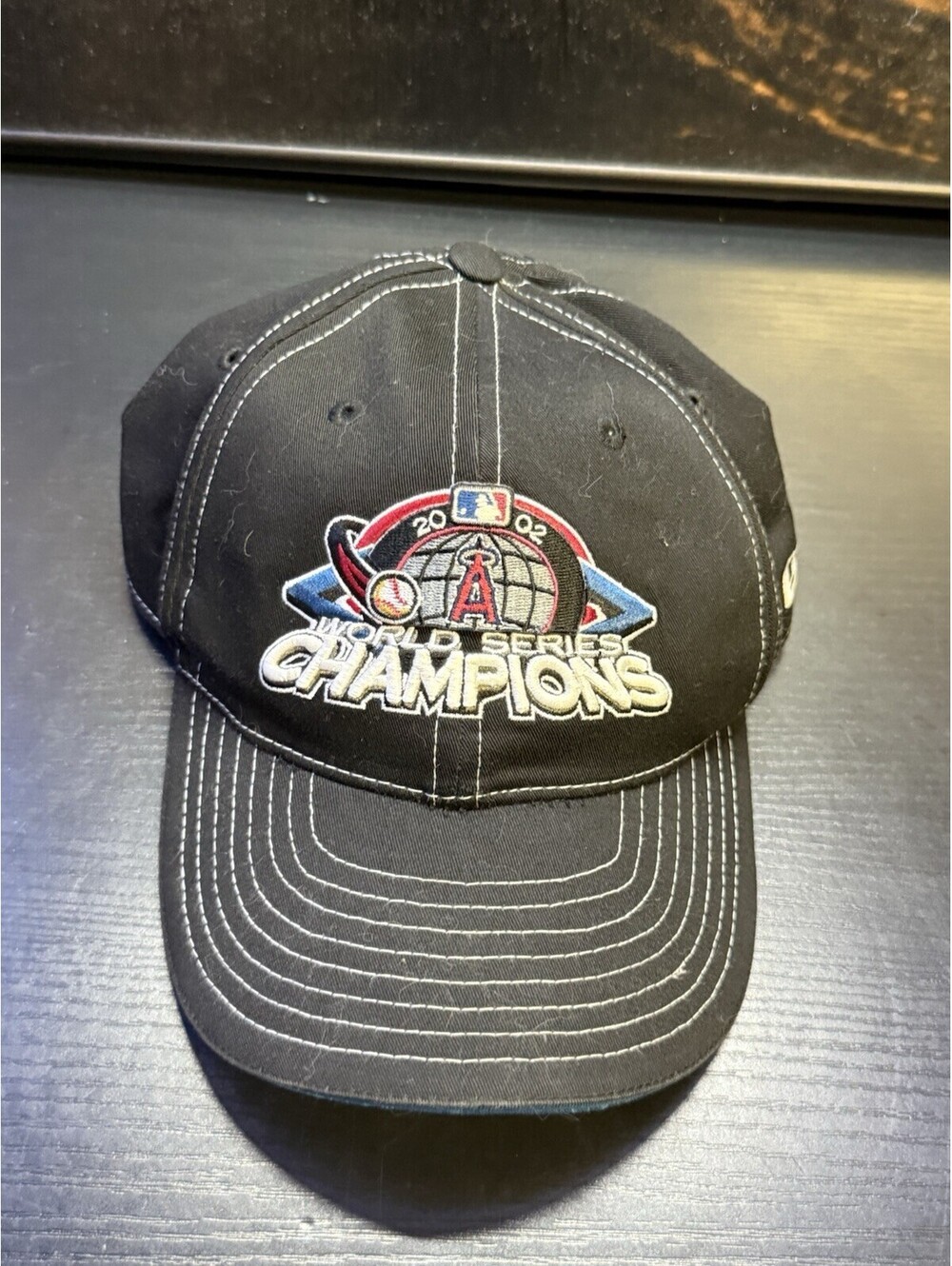 Vintage 2002 Anaheim Angels World Series Champions New Era Clubhouse